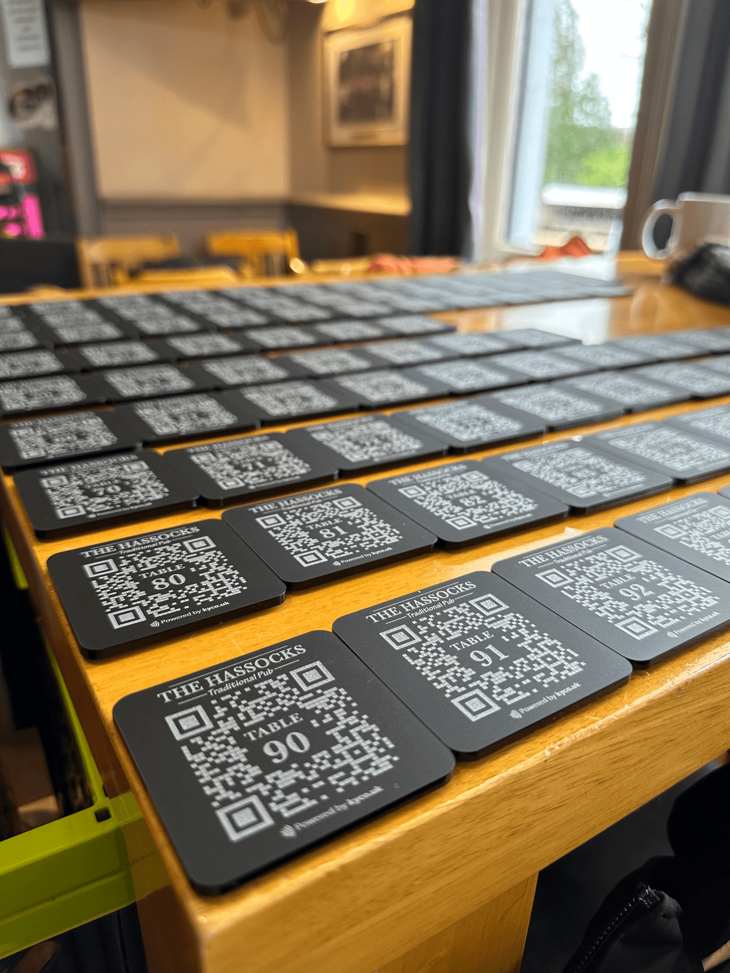 QR/NFC Tiles: The Hassocks